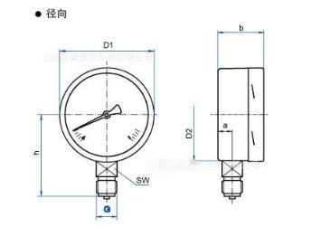 一般壓力表的結構